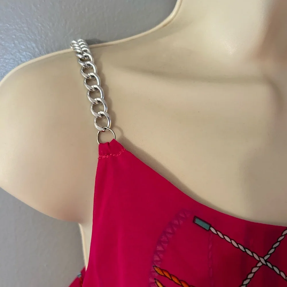 ESTAM colorful blouse Small - Picture 4 of 6